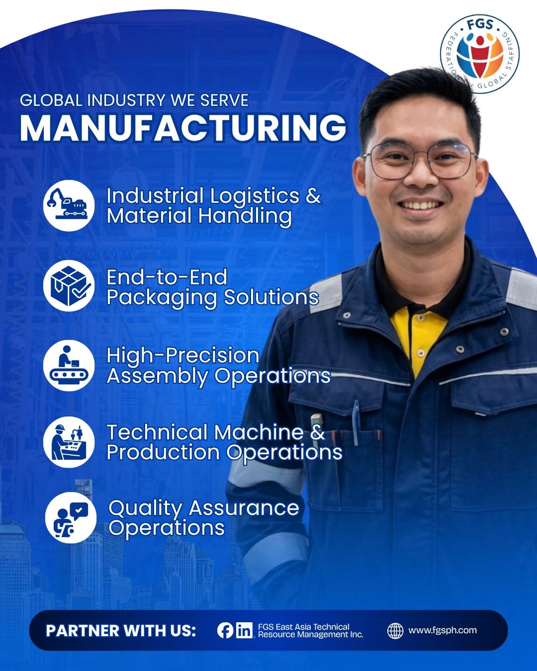 Skilled Filipino Manufacturing Workers